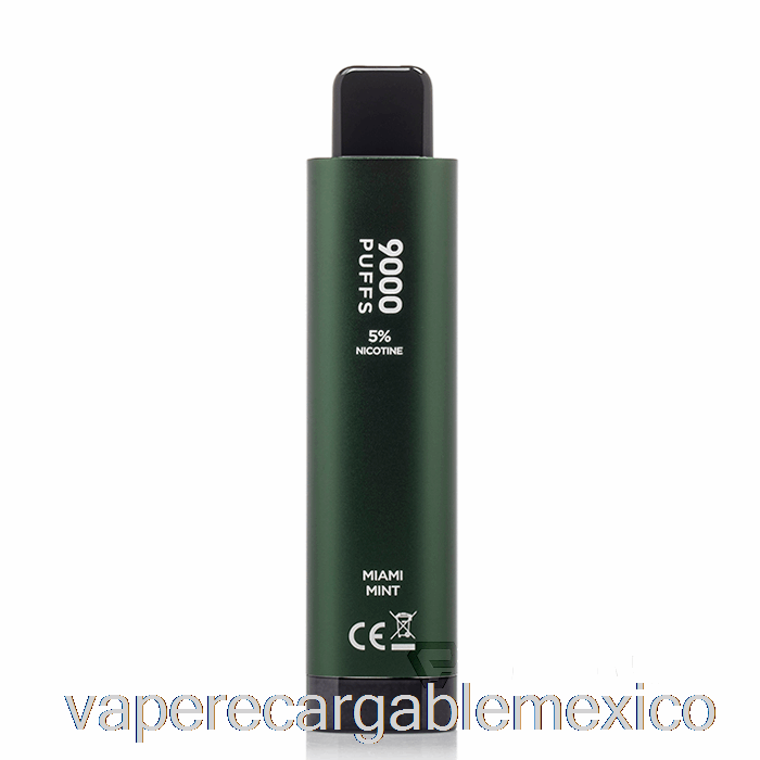 Vape Recargable Hqd Cuvie Plus 2.0 9000 Desechable Miami Mint